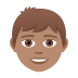 👦🏽 boy: medium skin tone display on JoyPixels